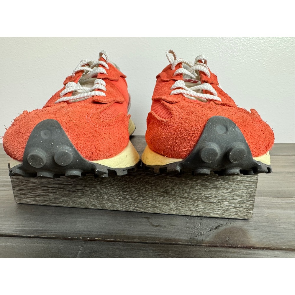 New Balance 327 Orange White Suede Sneakers U327WRC Mens 9 Womens 10.5 - Picture 14 of 15